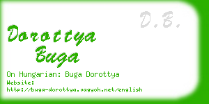 dorottya buga business card